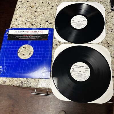 What Goes Around DJ Remixes by Justin Timberlake VINYL DOUBLE LPS
