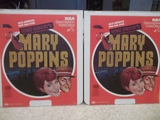 CED Capacitance Electronic Disc System Mary Poppins Walt Disney Julie Andrews