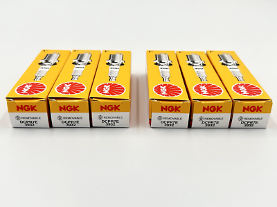 Set of 6 NGK spark plugs for SUZUKI CARRY DA51T DB51T DC51T DD51T