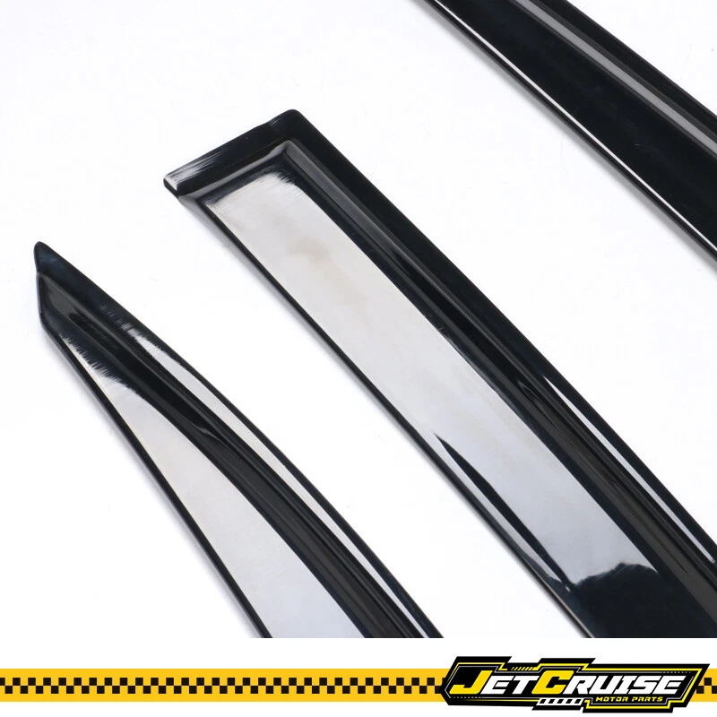 Se adapta a 06-13 Lexus IS250 IS350 08-14 IS F Viseras de ventana acrílicas Protector de lluvia solar 4 piezas Foto 4 de 4