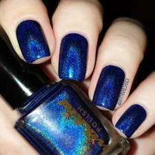 HOLOGRAPHIC nail polish multiple brands Purple,Silver,Gold,Pink,Blue 9-15 mL