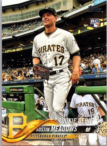 2018 Topps Update Series - Rookie Debut Austin Meadows #US130 (RC)