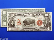 Reproduction $10 1901 LT US Paper Money Currency Copy