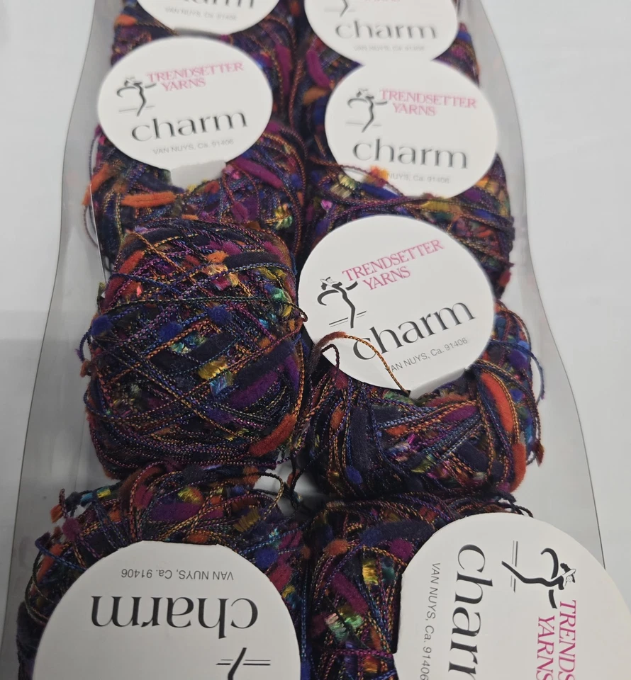 Paquete de pestañas de diseñador - hilo creador de tendencias - encanto - 10 madejas - mismo lote de tinte Foto 2 de 3