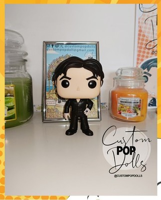 The Vampire Diaries Damon Salvatore Custom Funko Pop Ian Somerhalder
