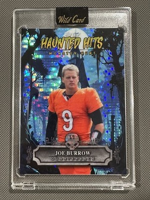 Joe Burrow 2025 Wild Card Haunted Hits #HHH-JB Monster Hunt 1/1