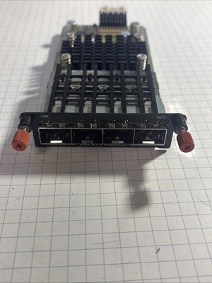 Dell PHP6J 4-Port 10GbE SFP+ Fiber Stacking Module N4000 PowerConnect 8100 MB331