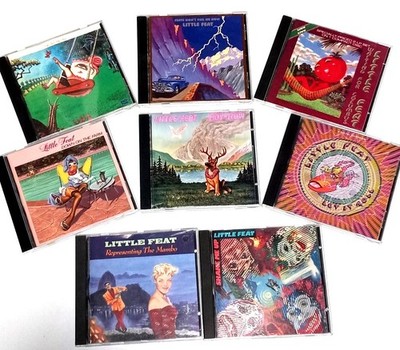Little Feat Rock CD Lot 8 Down On The Farm Sailin Shoes Columbus Warner