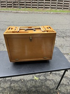 Loaded Woodcrafters Field Box For Balsa Model Airplane Kit Engine