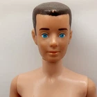 1960s Vintage Barbie Ken Doll Brunette Straight Leg