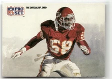 1991 PRO SET #420 DERRICK THOMAS KANSAS CITY CHIEFS