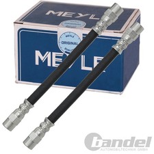 2x MEYLE BREMSSCHLAUCH HINTEN passend für AUDI 80 (B2) VW GOLF I+II T4