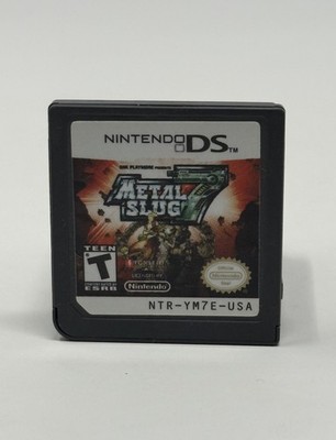 Metal Slug 7 Nintendo DS Authentic Game Cartridge Tested Clean Pins Ships Fast