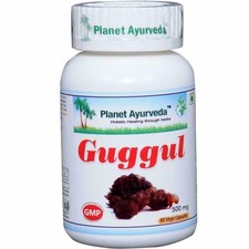 Planet Ayurveda GUGGUL 60 CAPSULES Free Shipping Worldwide