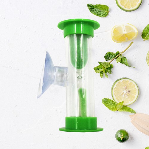 3 Minutes with Suction Cup Removable Sandglass for Kids Games(Green) - Picture 5 of 21