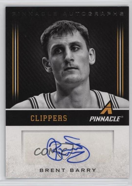 Brent Barry #28 2013-14 Pinnacle Basketball Autographs