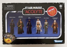 STAR WARS Retro Collection The Acolyte Multipack 3.75  Inch Set of 6 Figures