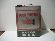 2 gallon motor oil can