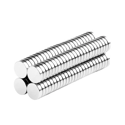 1/4 x 1/16 Inch Small Neodymium Rare Earth Disc Magnets N42 (100 Pack) - Image 1 of 2