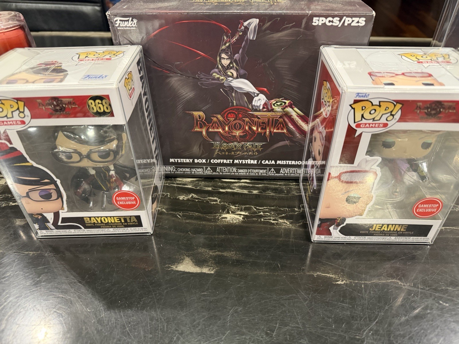 Funko Pop! Games Bayonetta Bloody Fate GameStop Exclusive Mystery Box Jeanne