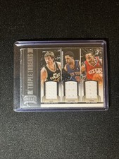 2012-13 Panini Triple Threats Materials Gordon Hayward Evan Turner Landry Fields