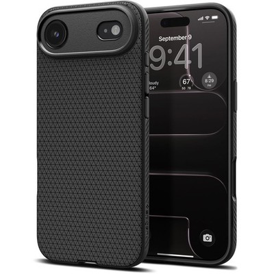 Handyhülle für iPhone Air Spigen Case Cover Schutzhülle Etui Hülle Schwarz