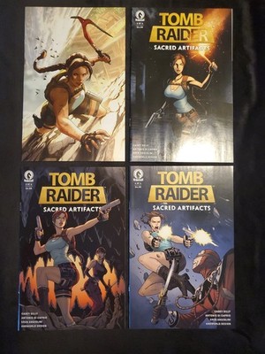 Tomb Raider: Sacred Artifacts Issues 1-4 Complete  Dark Horse Comics VF/NM