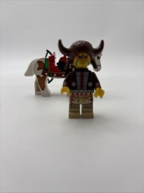 LEGO 6748 Western Indians Boulder Cliff Canyon Medicineman Indian Minifig Horse