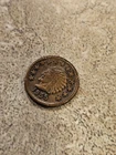 1855 California Gold Indian Head 1/2 token/coin: Bear on back