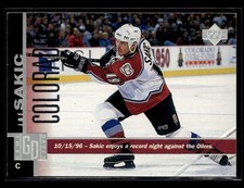 1997-98 Upper Deck #253 Joe Sakic Card Colorado Avalanche