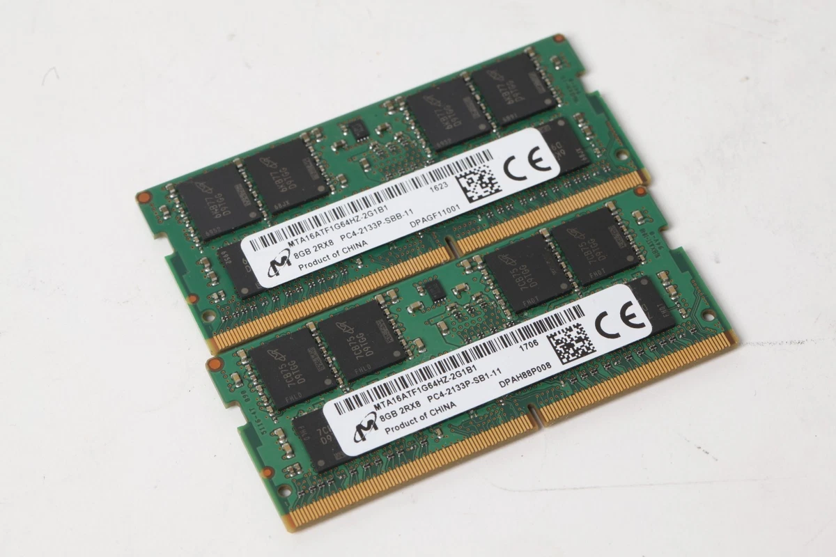 PC4-17000 (DDR4-2133) Bus Speed 16 GB Total Capacity DDR4 SDRAM