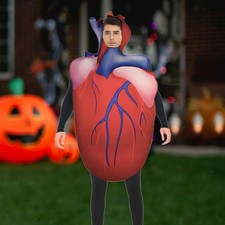 Herzkostüm zum Anziehen für Bühnenshow, Partybedarf