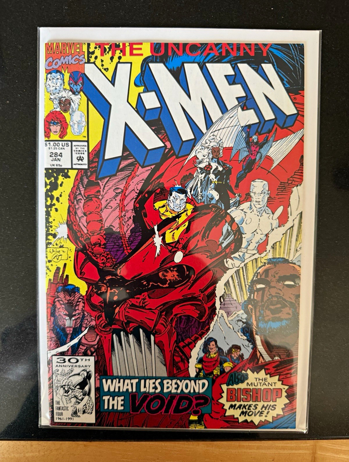 Marvel Comics The Uncanny X-Men 284 Jan 1992 Bishop Appearance Whilce Portacio