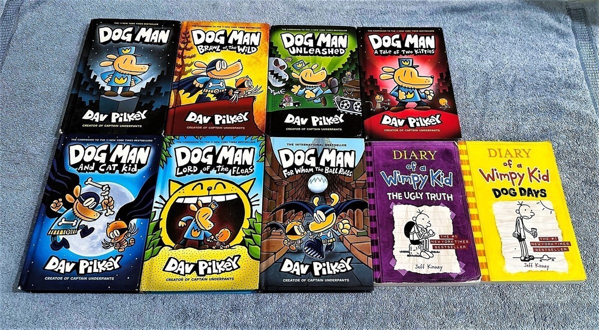 アントマン 1-3 スチールブック dl (no discs) DOG MAN BOOKS LOT 1-7 DAV PILKEY DAIRY OF A WIMPY KID JEFF KINNEY