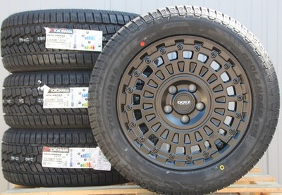 VW Bus T5 T6 T6.1 Satz Räder Alufelgen Dotz 4x4 Talara Yokohama Off Road Reifen