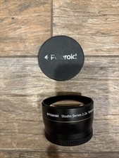Polaroid Studio Series 58mm 2.2x Telephoto Lens w/Caps Protective Pouch
