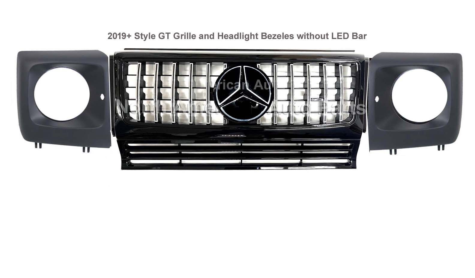G63 Body Kit Conversion 4 Flare Bumper Bezels Grille Headlights 2019 Brabus