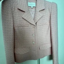 Bride  You Pink Tweed Jacket Set / Size 2 / Excellent Condition