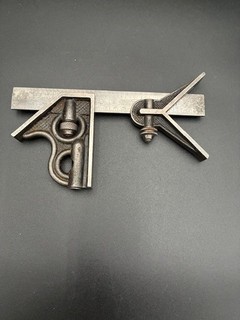 Vintage Union 6" Tool Machinist Combination Square and Center Finder