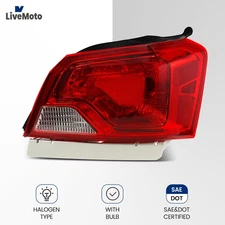 Halogen Outer Tail Light For 2014-2020 Chevy Impala W/Bulb Right Passenger Side