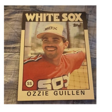 Topps 1986 Topps Super Ozzie Guillen #7 Chicago White Sox MLB Baseball Base Set