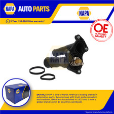 Coolant Thermostat fits FORD C-MAX 1.8 2007 NAPA 1473089 1473090 7S7G6L721AA New