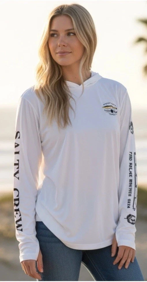 Salty Crew Wahoo Island Women’s Sunshirt Size Small NWT