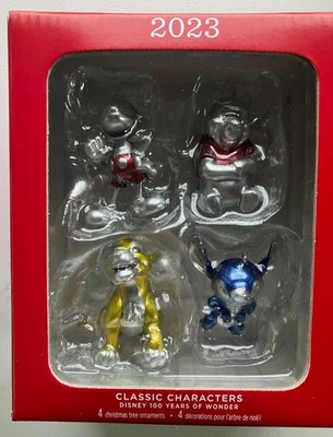 Hallmark 2023 Disney 100 Years Of Wonder Classic Characters Keepsake Ornament