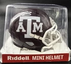 Johnny Manziel Signed Texas A&M Mini Football Helmet AUTO BAS Beckett