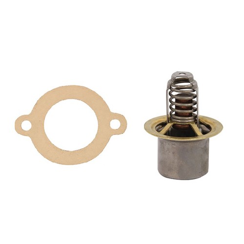 Thermostat W/ Gasket For IH 684739C1 766 966 986 1066 1086 1466 1486 Tractor 2+2 - Picture 4 of 12