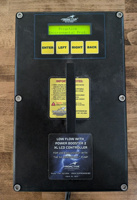 Proactive Environmental Products Low Flow Controller with Power Booster 2 XL LCD