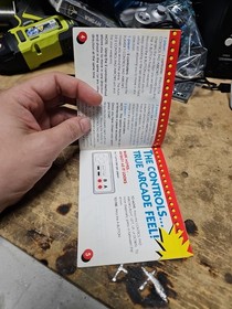 Libro de instrucciones original SMASH TV Nintendo NES solo manual