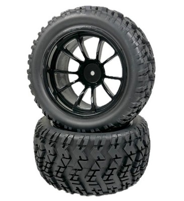Absima Truggy / Monster Truck Räderset 1:10 2 St. 2500026 HSP Amewi Redcat 12mm