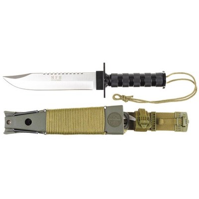 MFH Jungle II Survival Messer Notfallset Griff Multitool Scheide